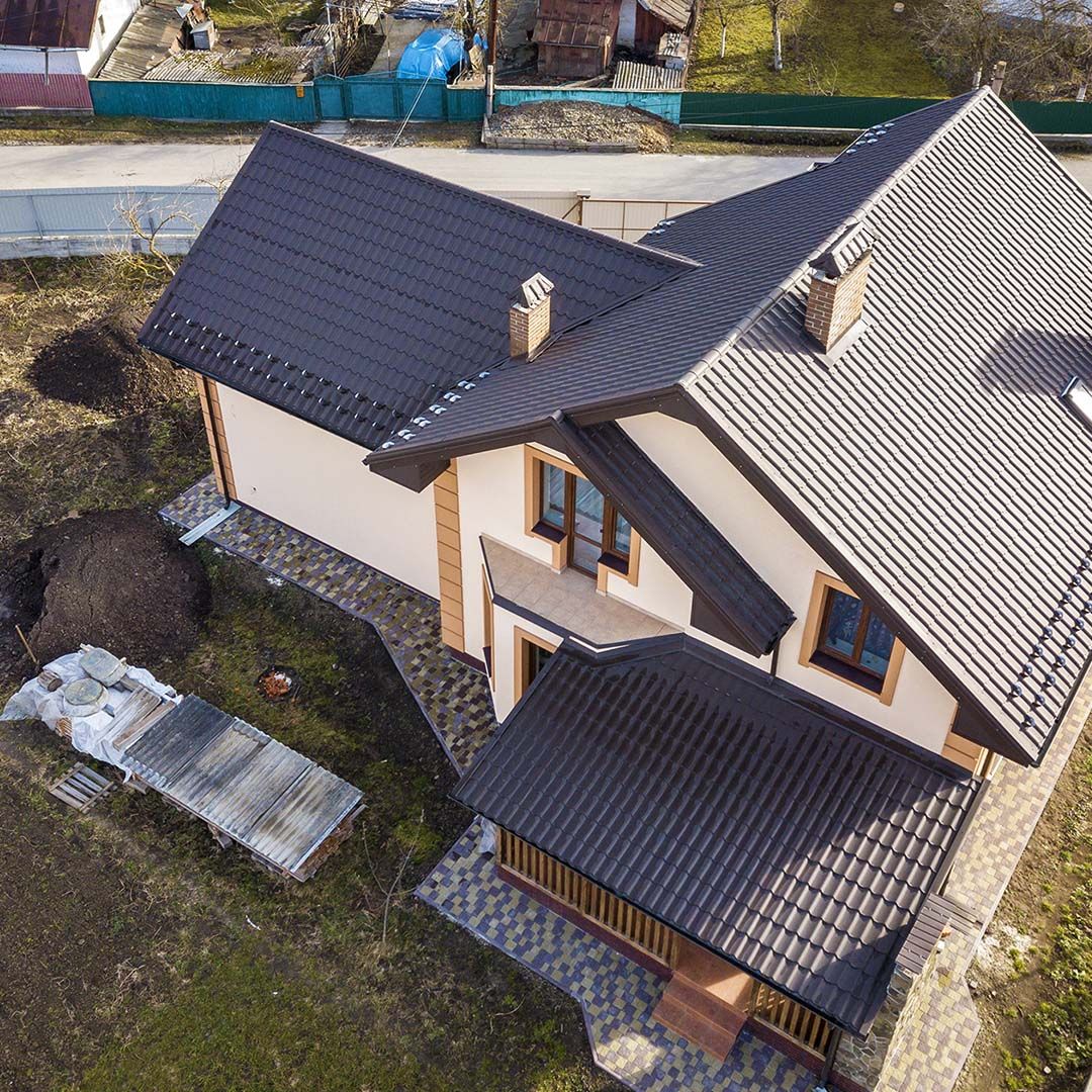 roof on house