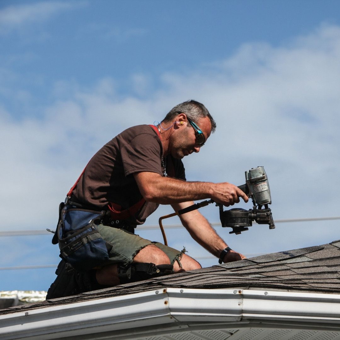 roofer at work