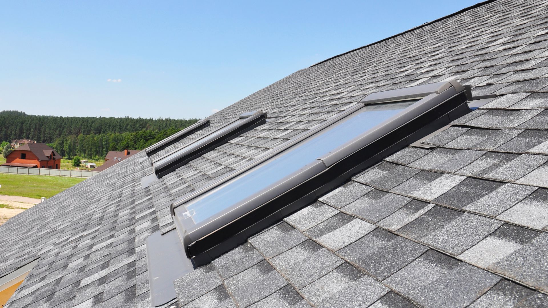 new roofing with skylights