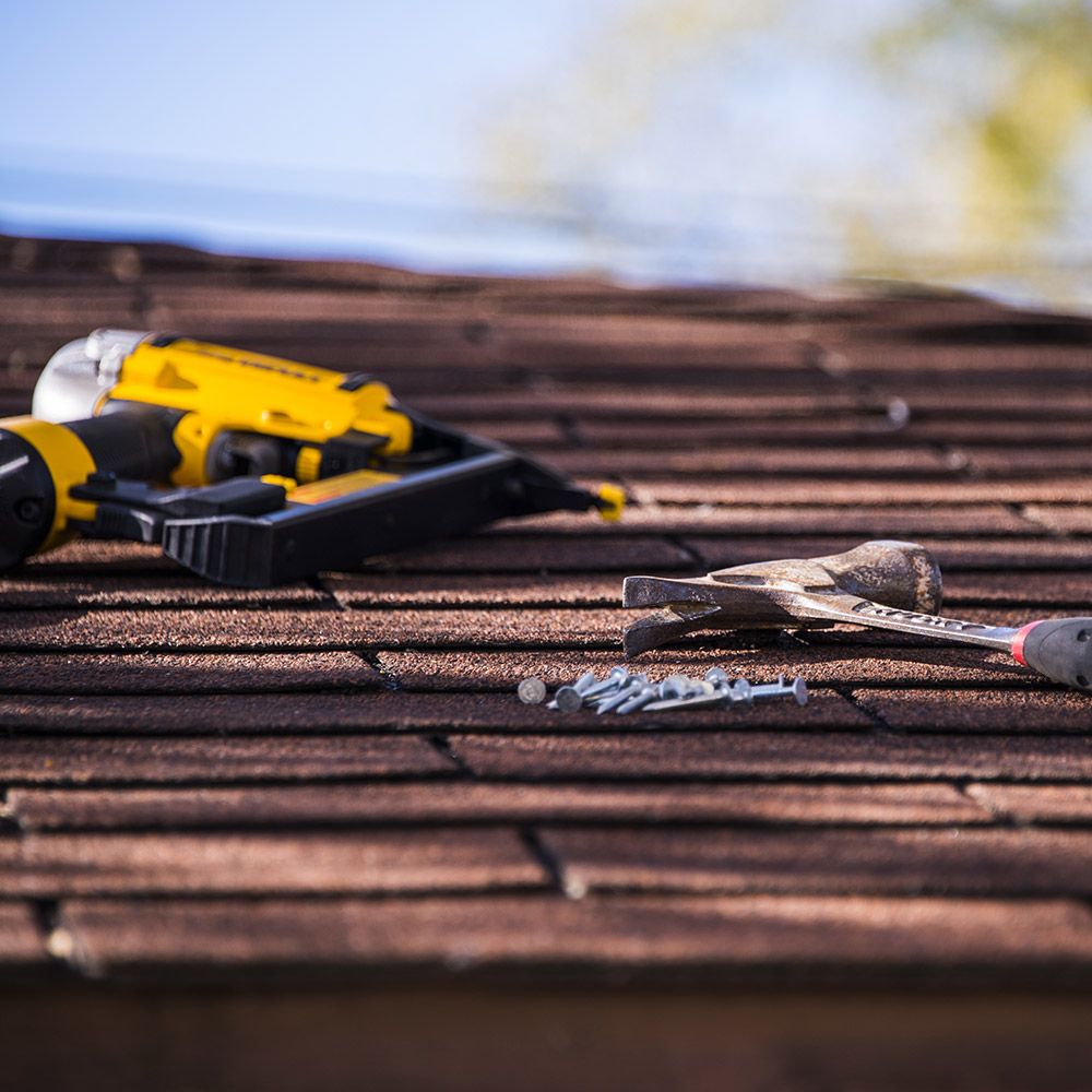 Photo of roofing tools