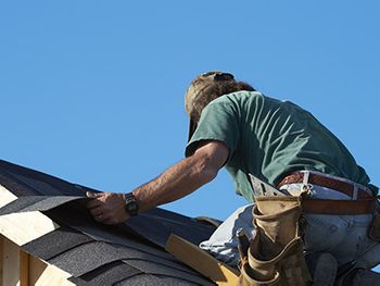 Photo of roof installation