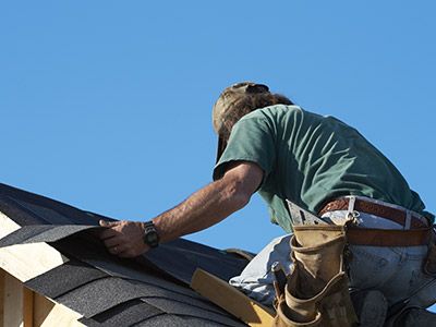 Photo of roof installation