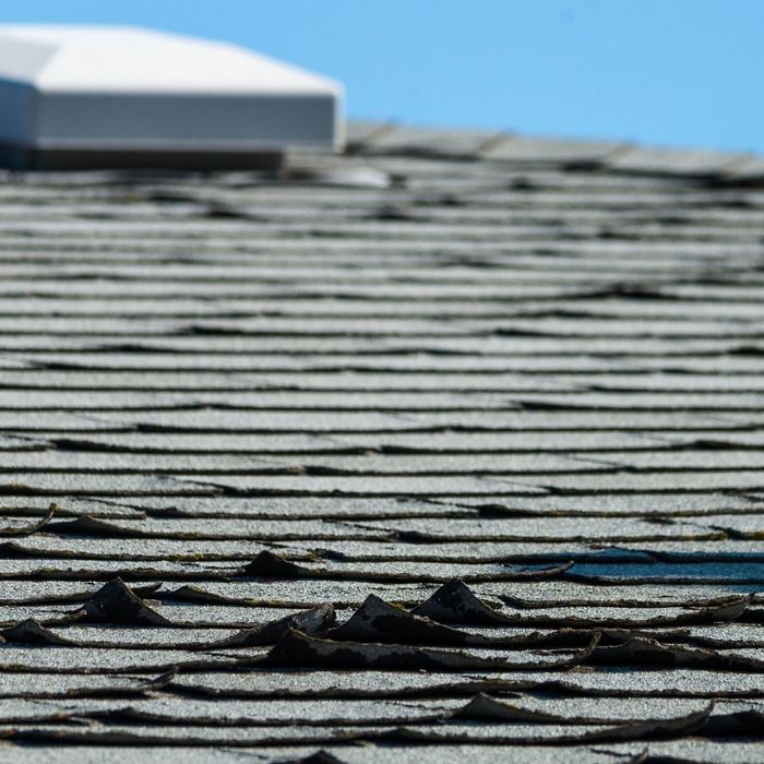 damaged roof shingles