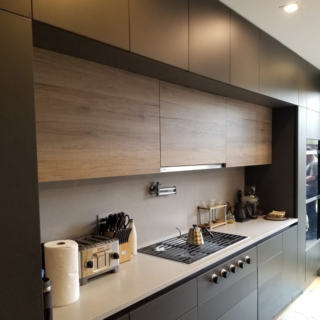 renovated apartment kitchen