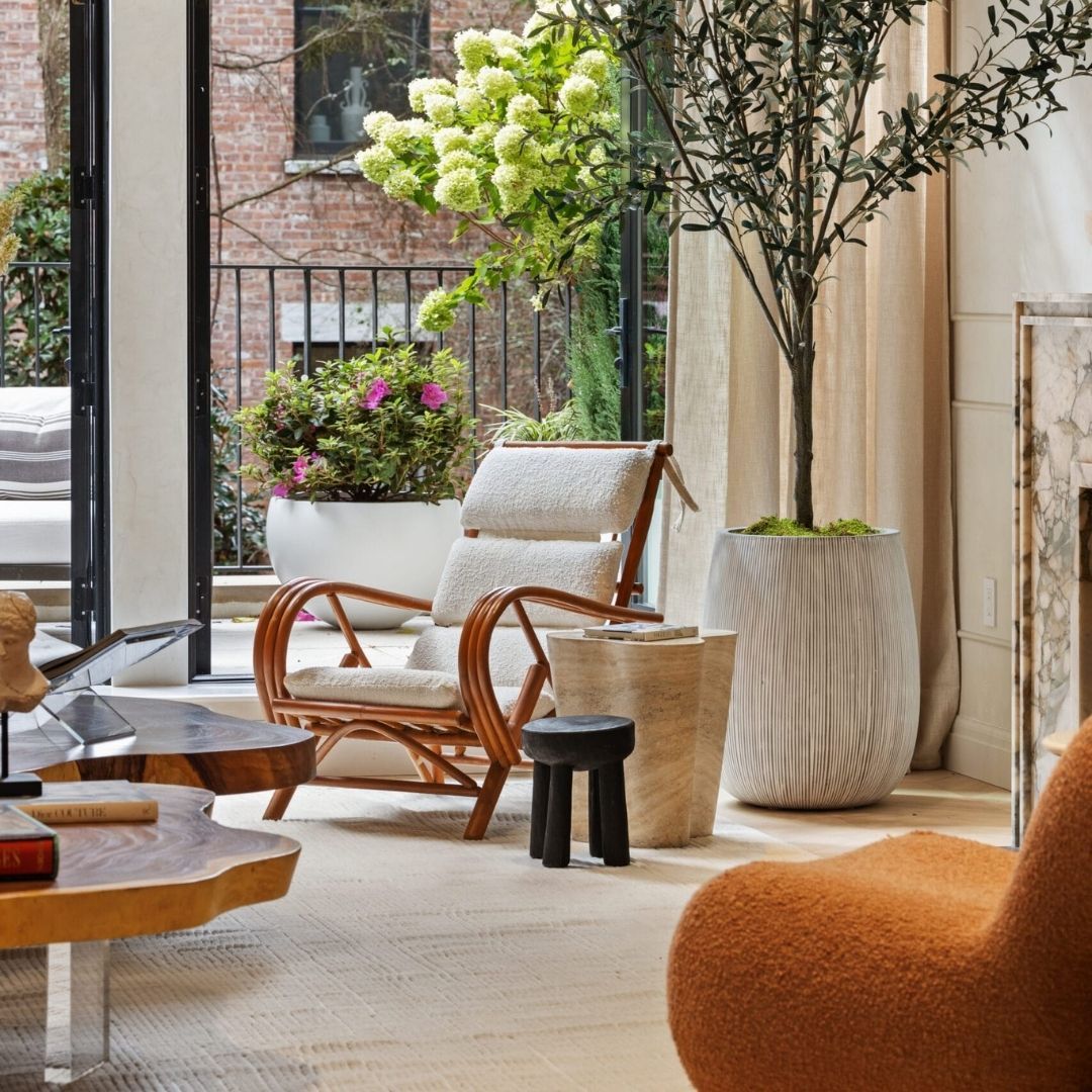 renovated living room