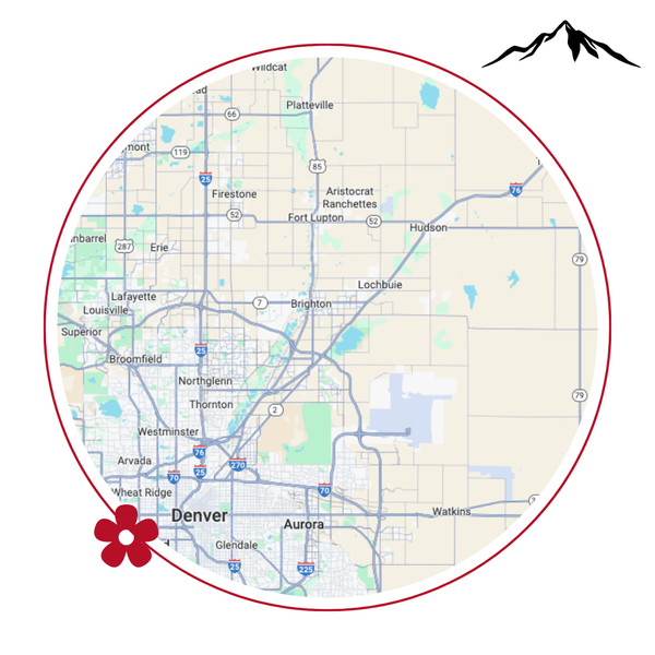 map of 20mile service radius
