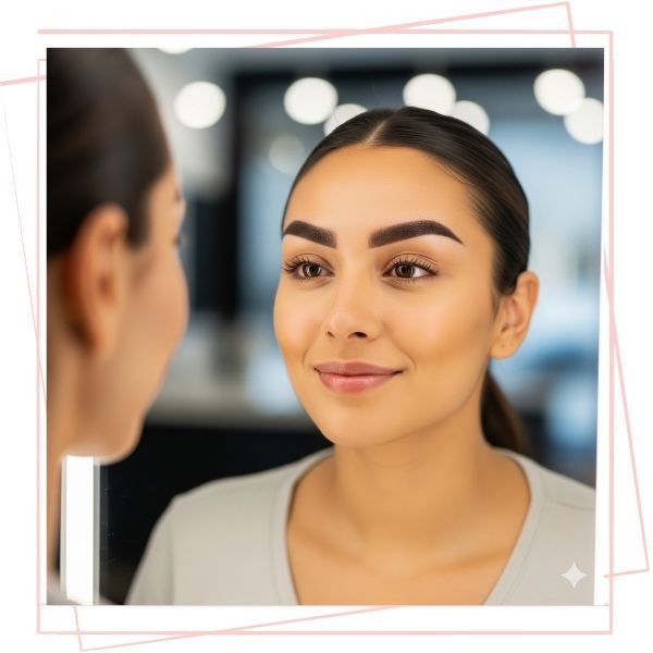 Lewisville waxed eyebrows