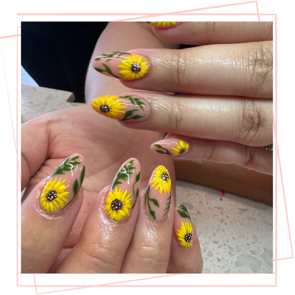 Lewisville manicured nails