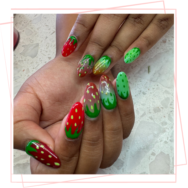 Lewisville manicured nails