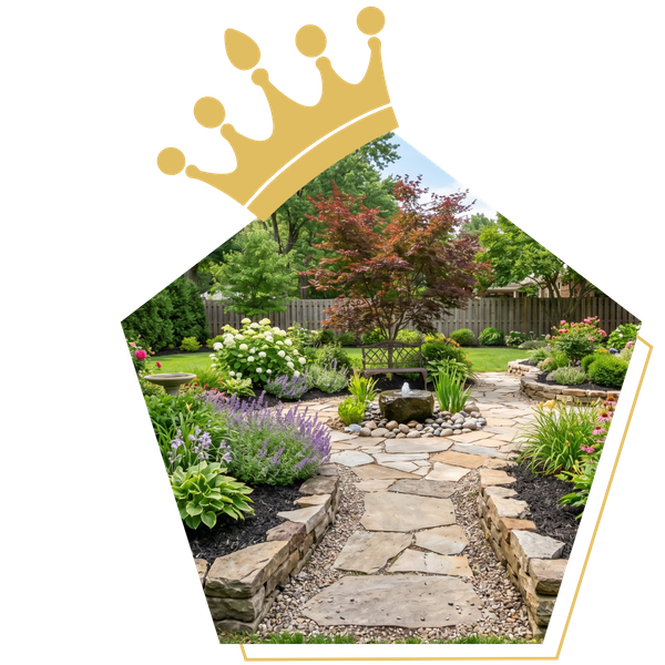 Landscaped garden