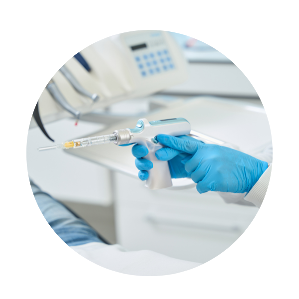 30040 6 Mil blue Chemo Rated green dot Image.png