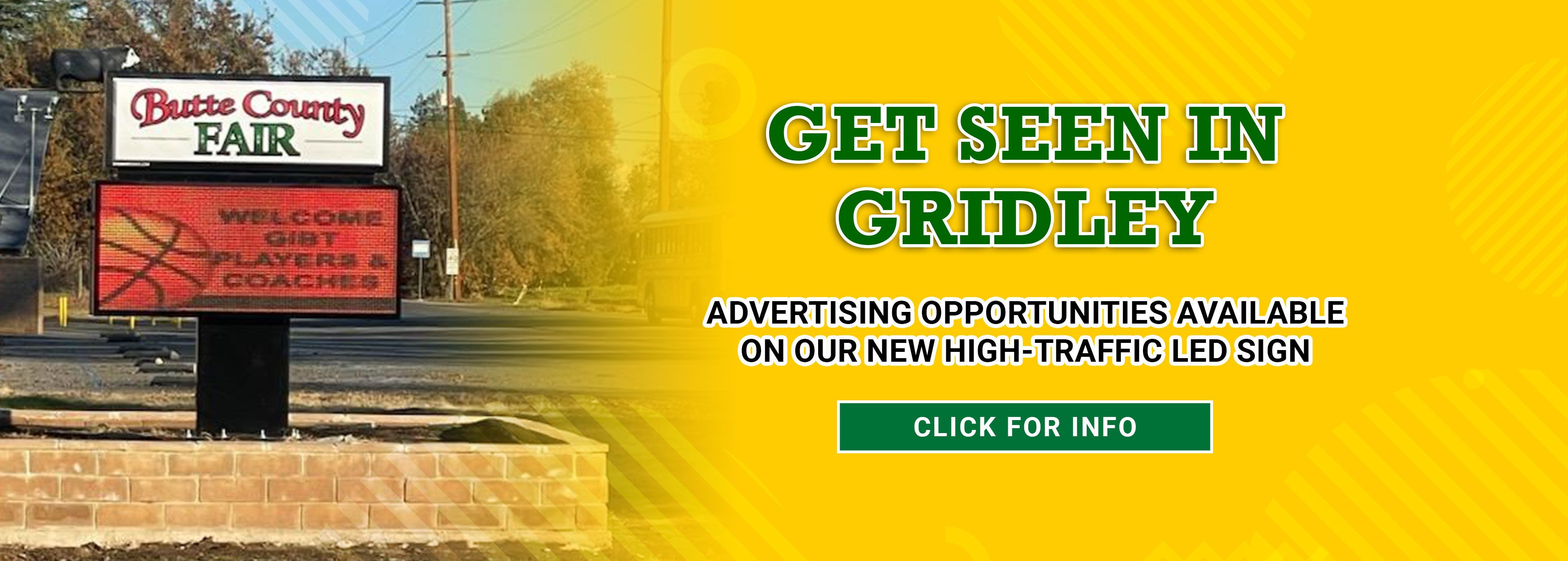 LED Advertising Opportunities in Gridley, CA