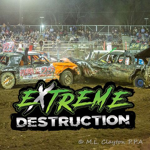 Destruction Derby at the Butte County Fair Extreme Destruction Derby