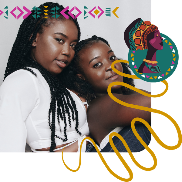 women with braids