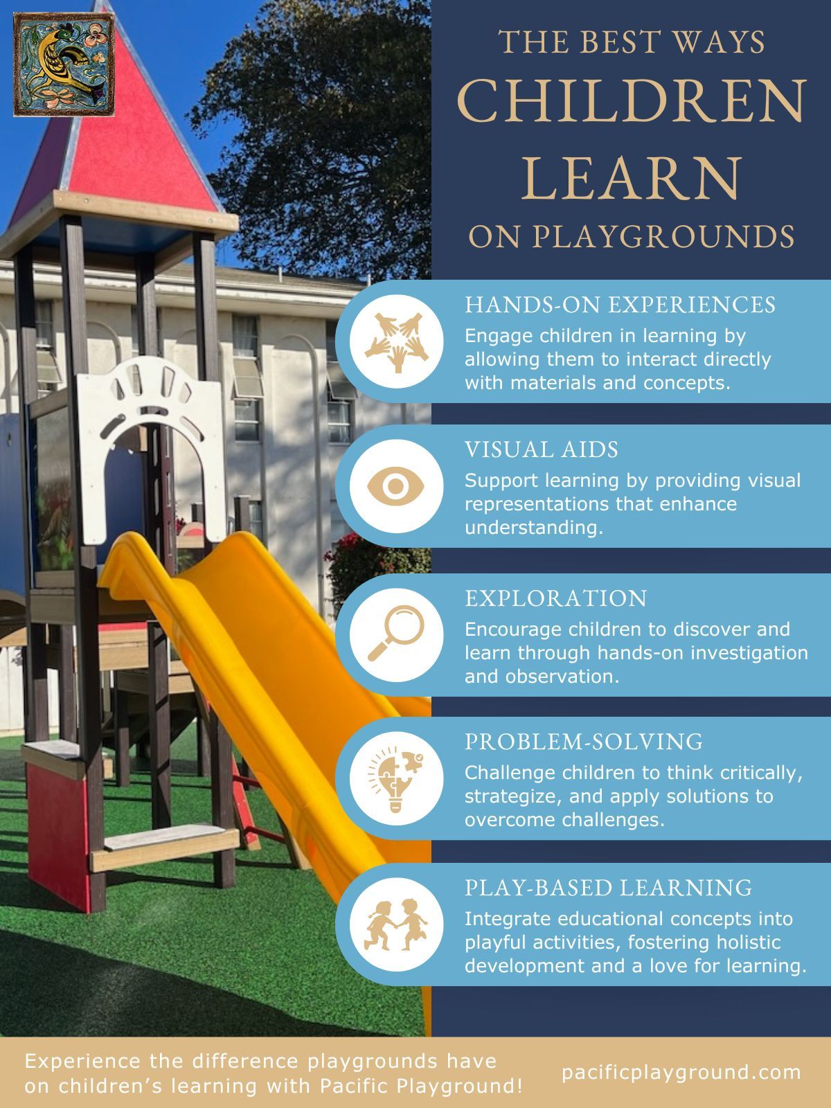 the best ways children learn on playground