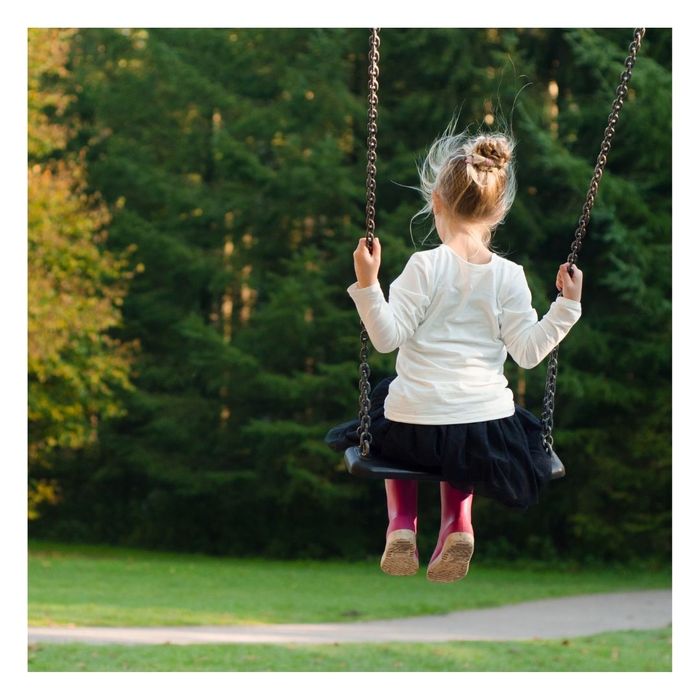 girl on a swing