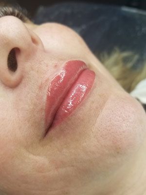 lip shading example