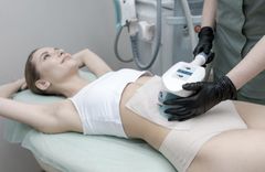 receiving medspa procedure