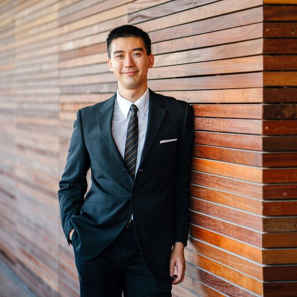 fit man in suit