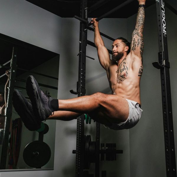 man working out