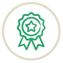 Experienced environmental waste professionals award icon