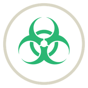 icon of hazardous waste icon of hazardous waste