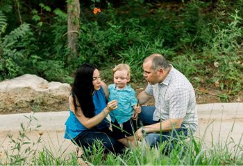 Wade, Cathy and Gabriel