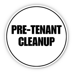 Pre-Tenant cleanup