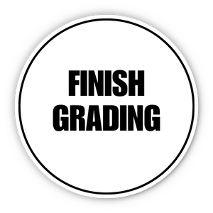 Finish Grading