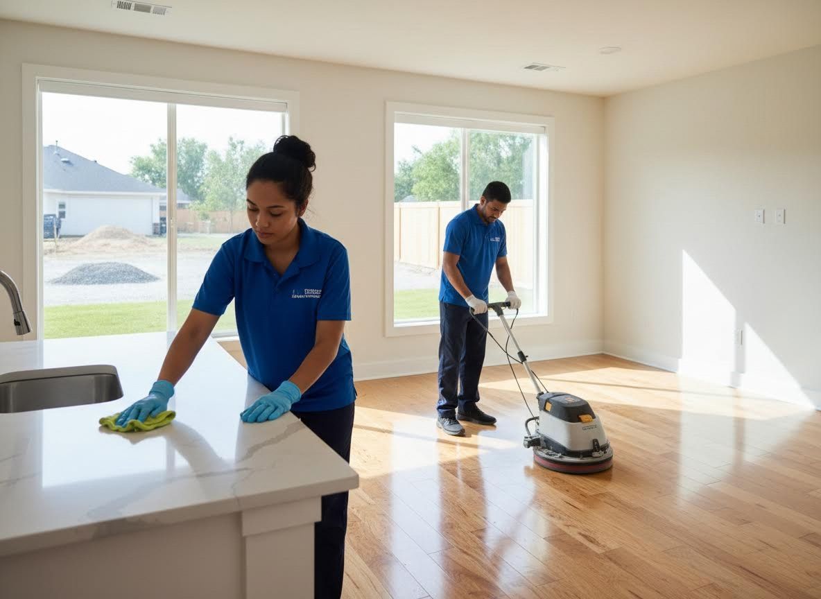 Professional Cleaning Services in a Modern Home