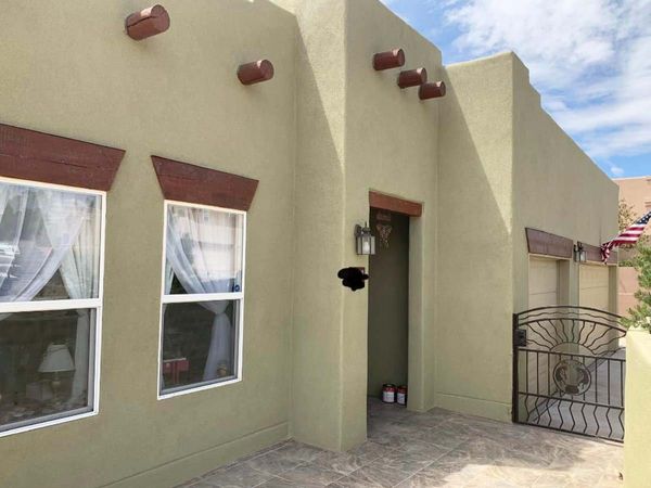 stucco house exterior