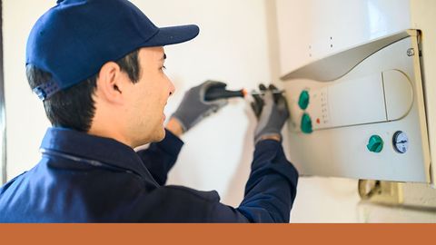 water heater repair man