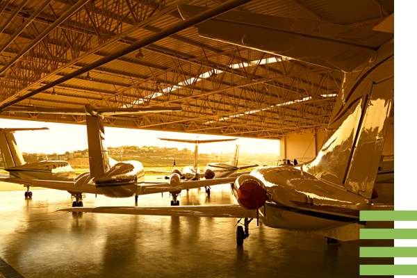 airplane hangar 