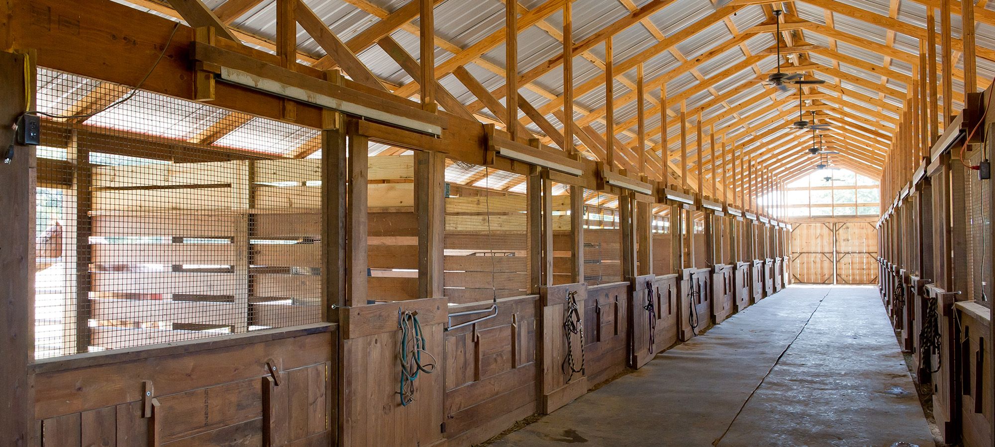 horse stable and stall barn