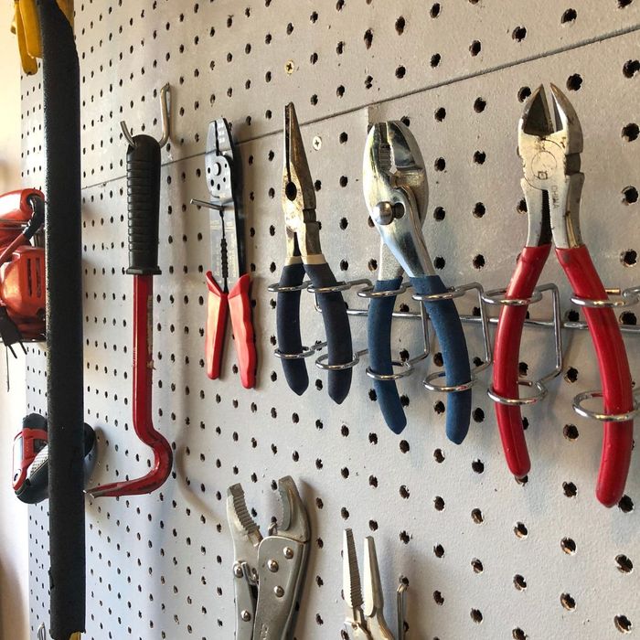 tools on the wall