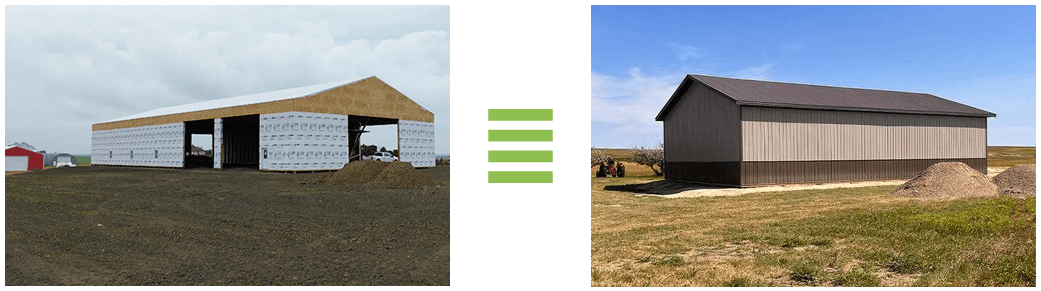 Prairie Barns Construction projects