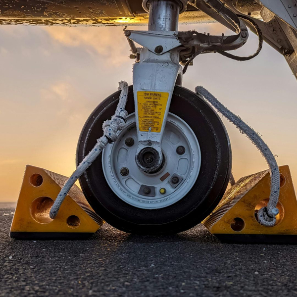 airplane wheel