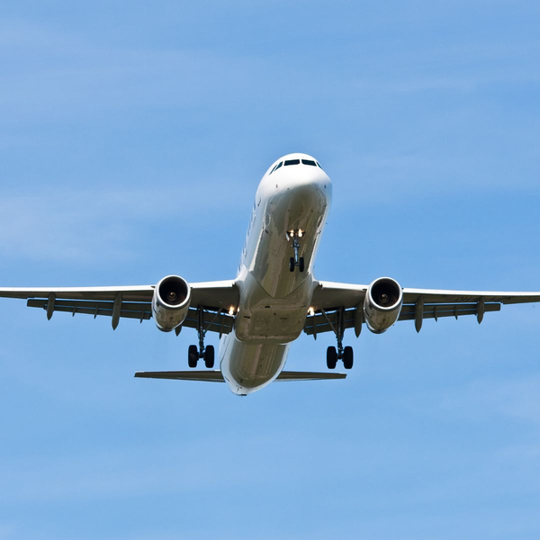 airplane in sky