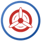 icon of airplane propeller icon of airplane propeller