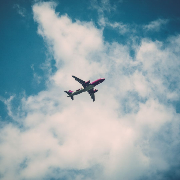 airplane in sky