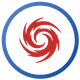 icon of hurricane swirl icon of hurricane swirl