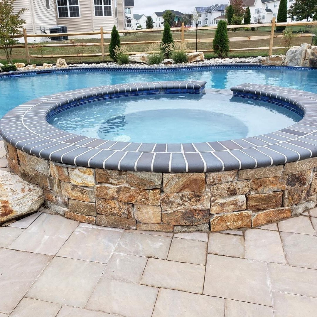 a modern pool