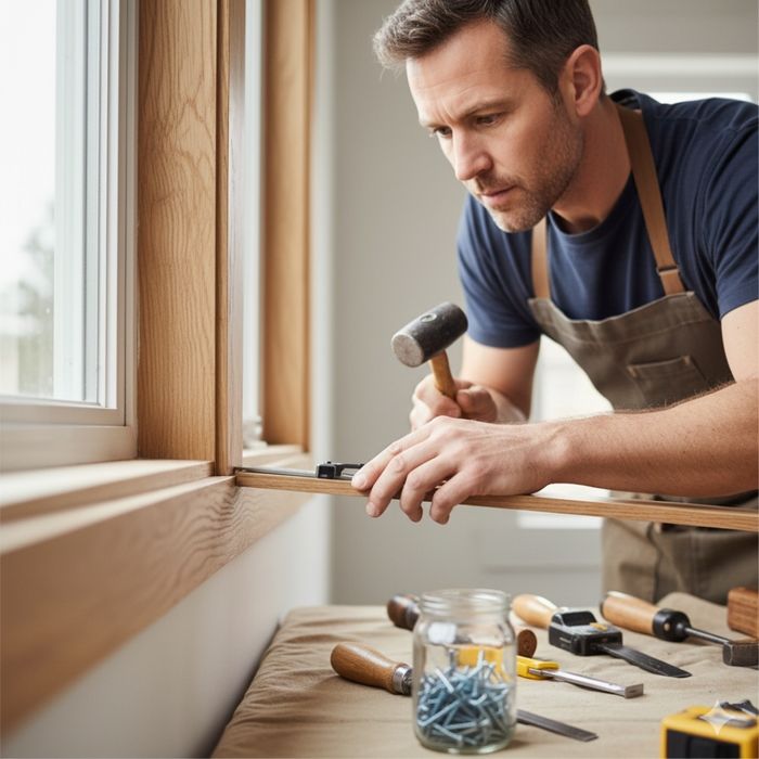Crafting Window Frame Crafting Window Frame