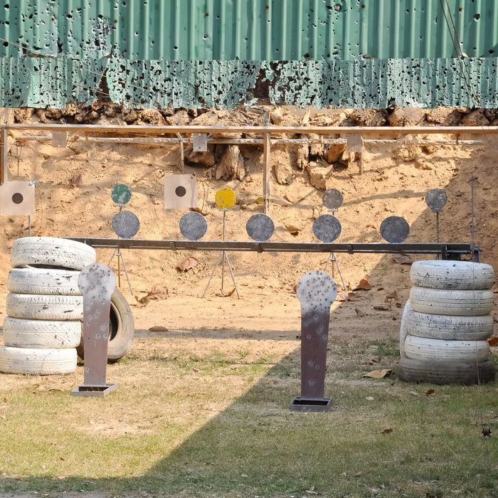 various steel shooting targets