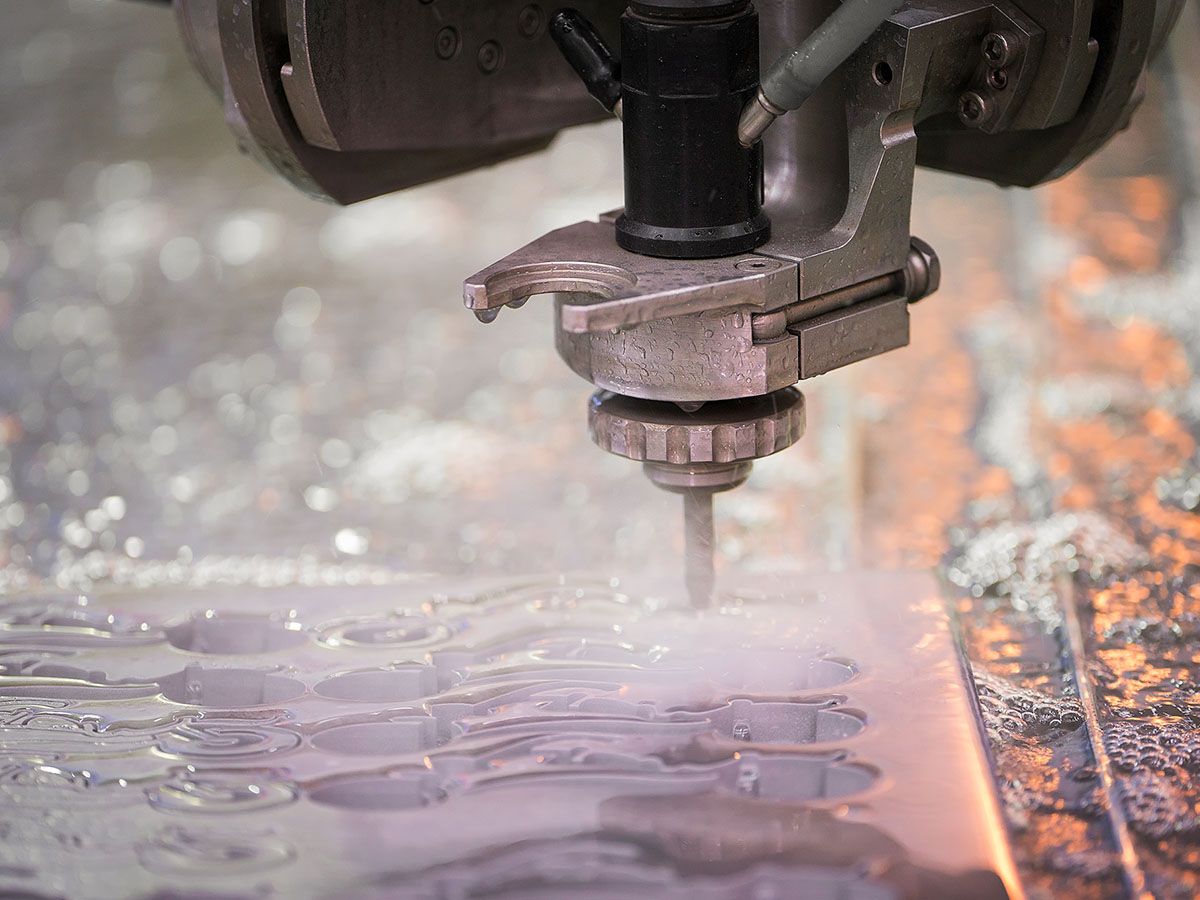 CNC Waterjet cutting material