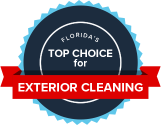 Florida's Top Choice for Exterior Cleaning trust badge