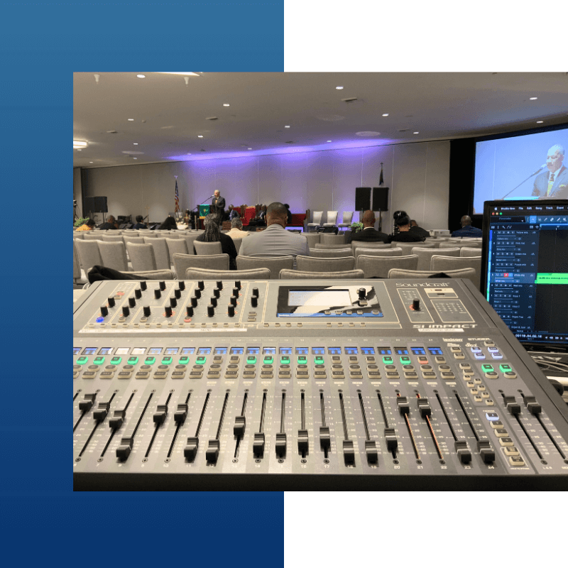 live sound mixing for event