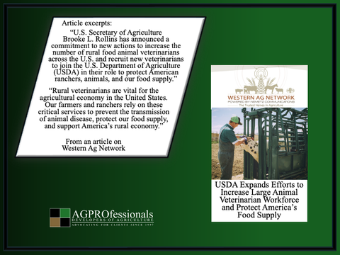 USDA Expands Efforts to Increase Large Animal Veterinarian RE.png
