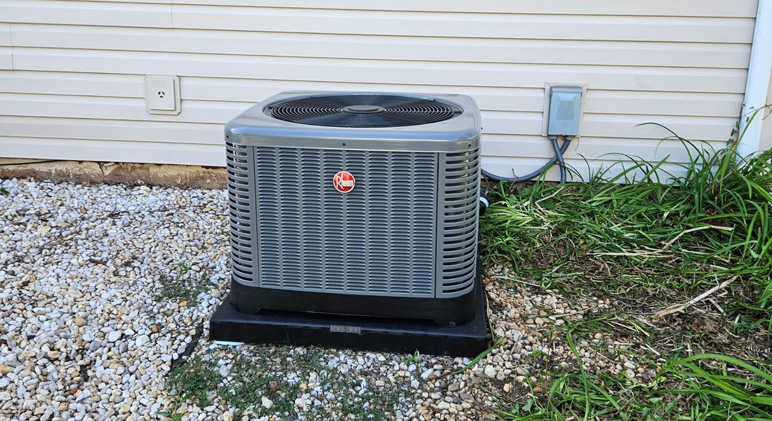 rheem outdoor hvac unit