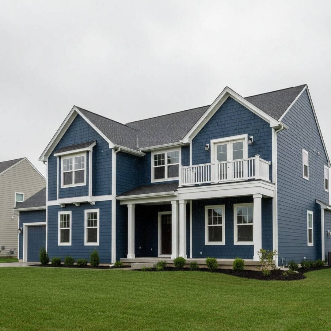 House with James Hardie siding